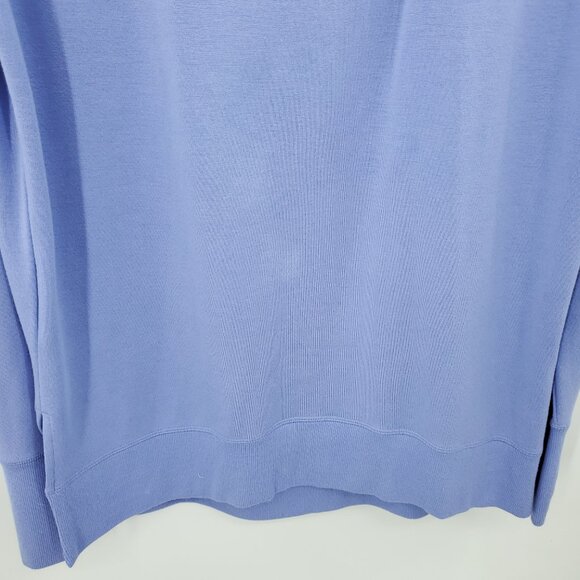Athleta Coaster Luxe Sweatshirt MT Serendipity Blue/Periwinkle - Picture 8 of 15